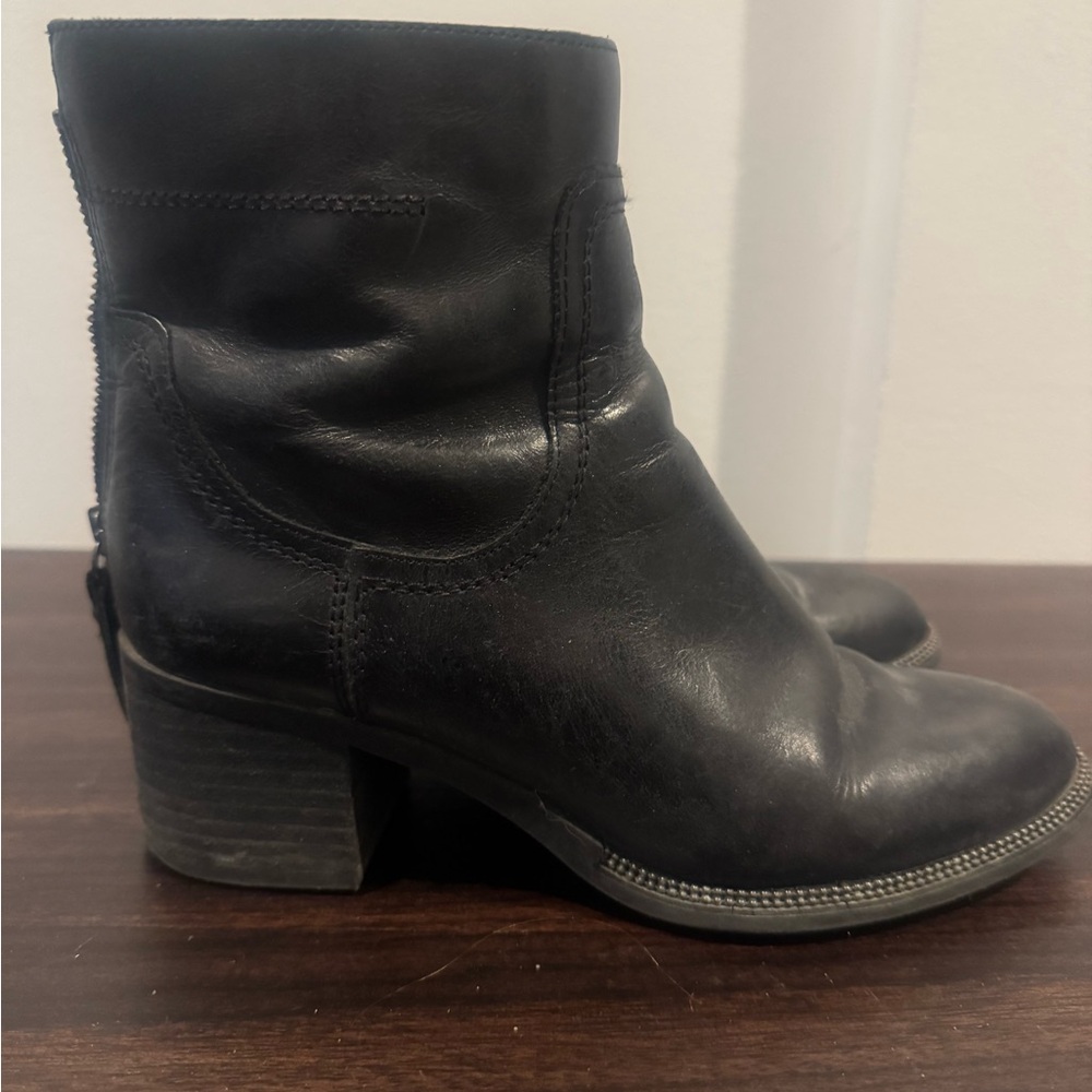 Franco Sarto Western style Leather Ankle Boots